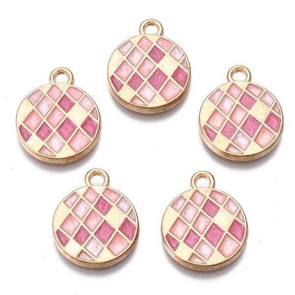 Alloy Enamel Pendants