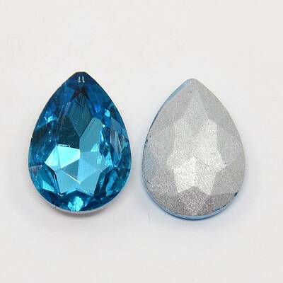 Glass Pointed Back Rhinestone