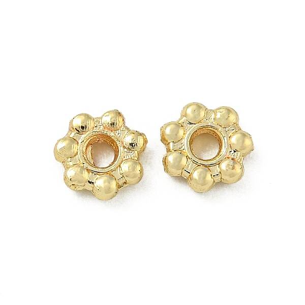 Rack Plating Zinc Alloy Spacer Beads