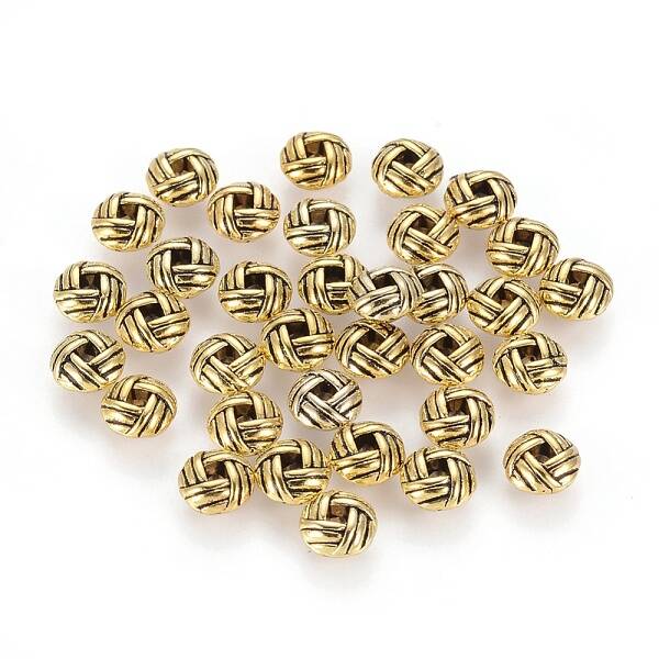 Zinc Alloy Spacer Beads