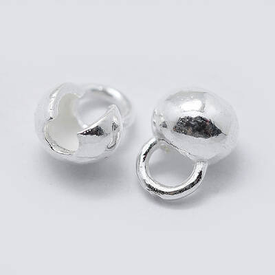 925 Sterling Silver Bead Tips Knot Covers