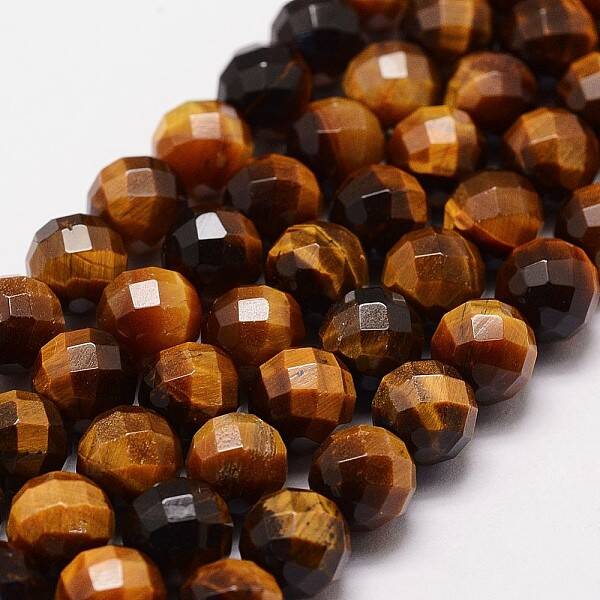 Natural Tiger Eye Beads Strands
