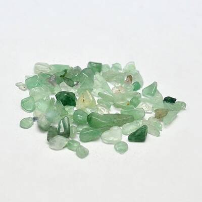 Natural Green Aventurine Chip Beads