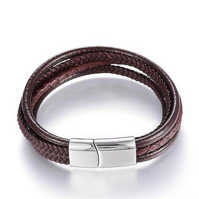 Leather Cord Multi-strand Bracelets
