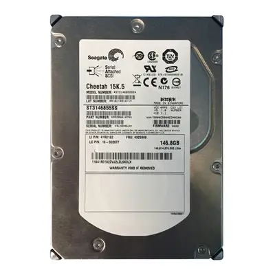 43C6968 IBM 146GB 3Gb/s SAS 15000 3.5-inch 16MB Hard Drive