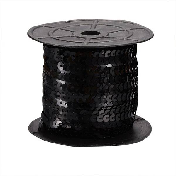 Black Paillette/Sequins Roll
