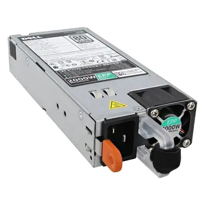 W1R7V Dell 2000-Watts 100-240V AC 11.5A 50-60Hz 80-Plus Platinum Hot-Plug Power Supply for PowerEdge C4130 / FX2 Servers