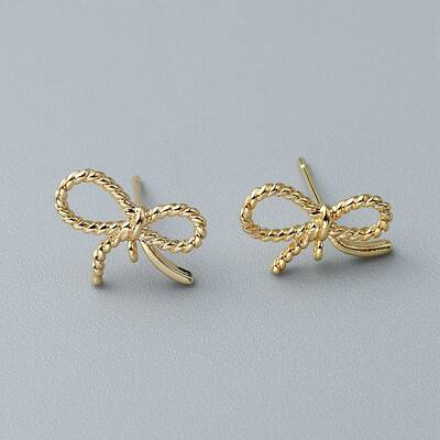 Brass Stud Earrings Finding