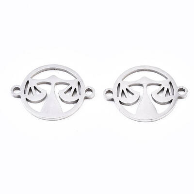 Non-Tarnish 201 Stainless Steel Link Connectors