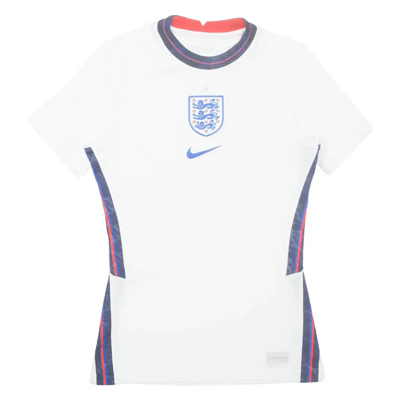 NIKE FC England Womens Football Shirt Jersey White XS