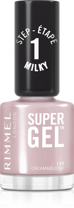 Rimmel Super gel nail polish without UV/LED lamp color 110 Cream & Blend 12 ml