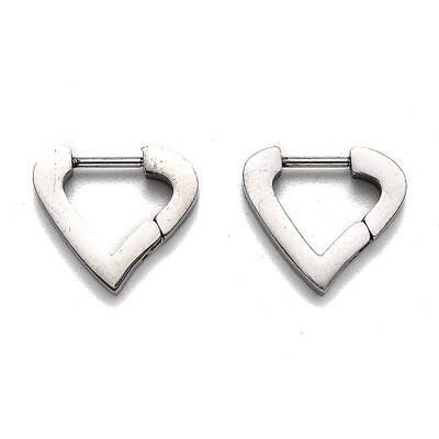 Tarnish Resistant 304 Stainless Steel Huggie Hoop Earrings