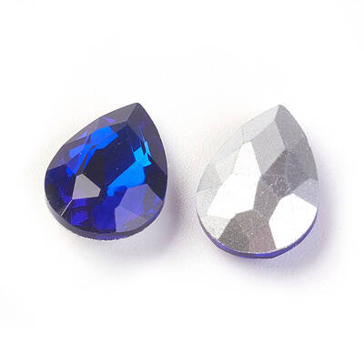 Glass Pointed Back Rhinestone