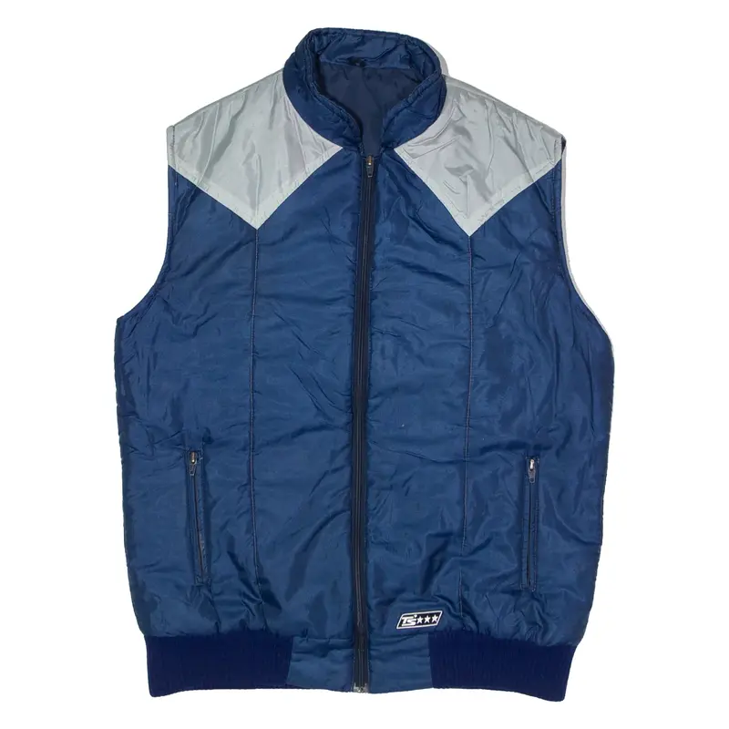 TS Gilet Blue 90s Mens L