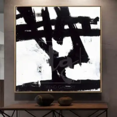 Abstract Art in Black and White | WANDERER