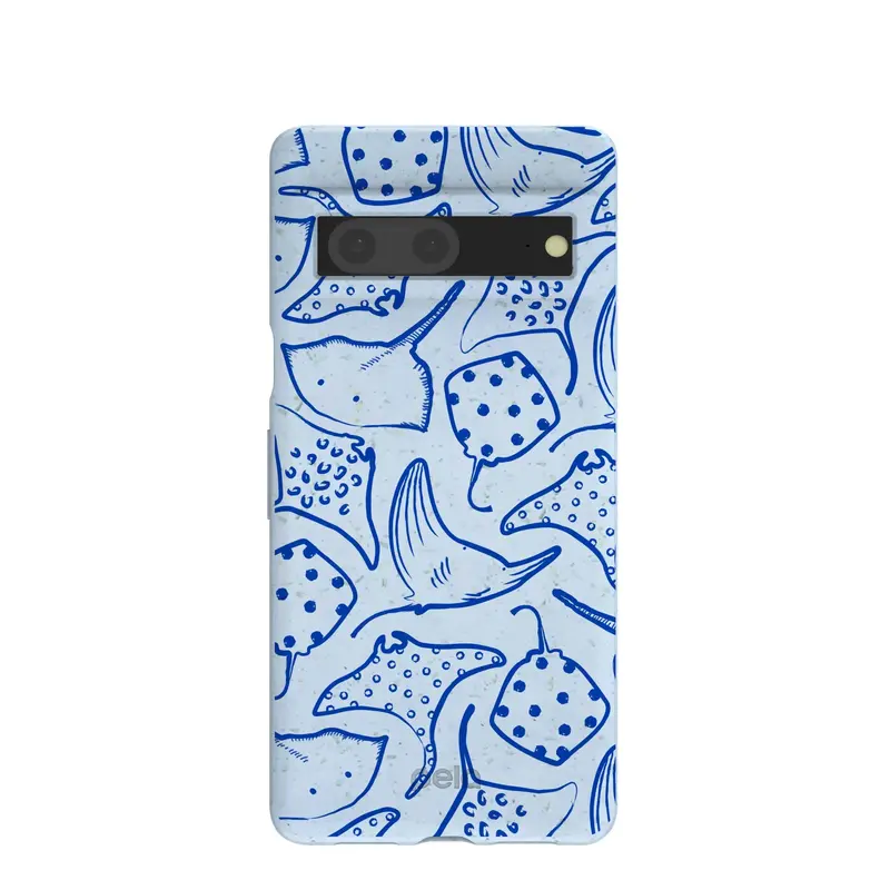 Powder Blue Stingray Fever Google Pixel 7 Case