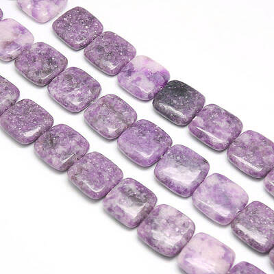Natural Lepidolite/Purple Mica Stone Beads Strands