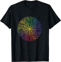 Curse Word Mandala Graphic Tees 1 T Shirt for Women T-Shirt Top Summer country concert outfits western outfits vintage graphi...