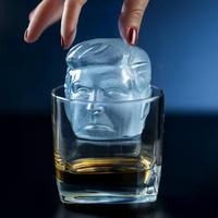 Trump Ice Cube Maker - Durable Silicone Mold for Drinks Shaped Like Donald Trump's Face - Perfect for Parties Gifts or Cool B...