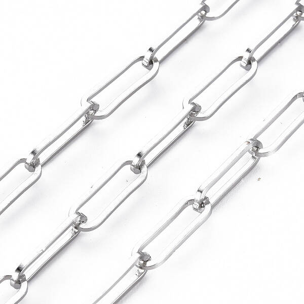 Tarnish Resistant 304 Stainless Steel Paperclip Chains