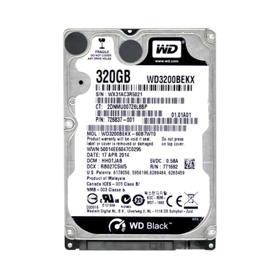 726837-001 HP 320GB 7200RPM SATA 6Gb/s 16MB Cache 2.5-inch Hard Drive