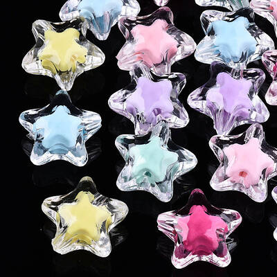 Transparent Acrylic Beads