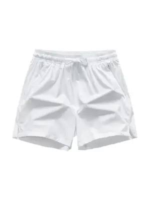 Men's Regular Fit Solid Drawstring Sports Gym Shorts, Summer Outfits 2024, Workout Shorts, Gym Shorts, Casual Elastic Waist Z...