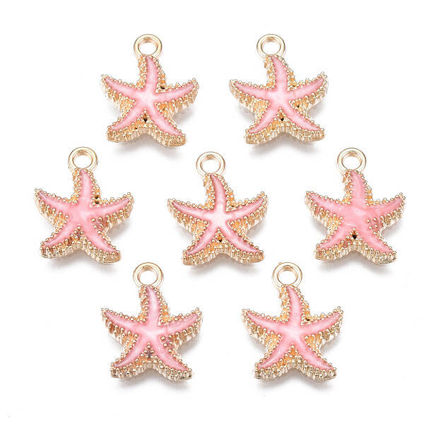 Alloy Enamel Pendants
