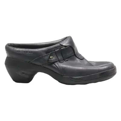 MERRELL Pump Shoes Black Leather Womens UK 5.5