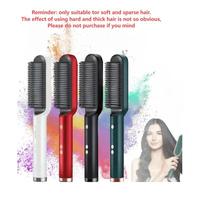 Electric Hair Straightener Brush, Durable Hair Straightening Comb, Hair Styling Tool for Home & Salon Use, Hairdressing Tool,...