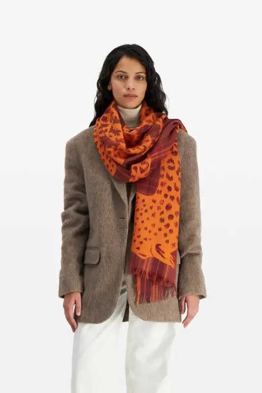 Scarf Et18fe06 Red | Color: RED | Size: U