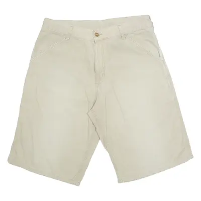 CARHARTT Mens Workwear Shorts Beige M W34