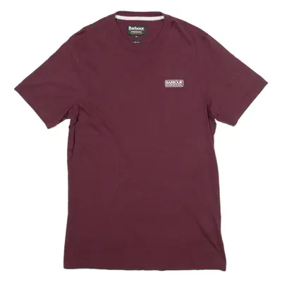 BARBOUR Slim Fit Mens T-Shirt Red S