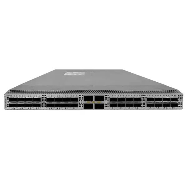DCS-7280CR3-32P4-F Arista 7280R3 32x 100GbE QSFP and 4x 400GbE OSFP Switch Router Front-to-rear Airflow 2x AC Power Supplies