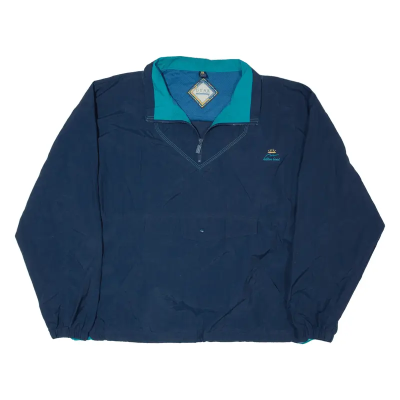 GEAR FOR SPORT Pullover Jacket Blue Nylon 90s Mens XL