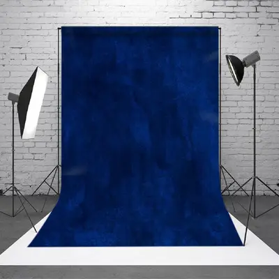 Dark Blue Artistic Abstract Texture Backdrop For Photo - Aperturee