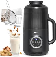 10-in-1 Plant Milk Maker & Blender, 40oz Capacity – Automatic Self-Cleaning, Delay Start, Boil & Keep Warm (Stainless Steel...