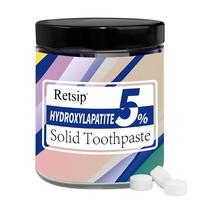 Retsip Hydroxylapatite 5% Solid Toothpaste Tablets 62pcs/186pcs Natural Toothpowder Alternative Oral Whitening & Health Manag...