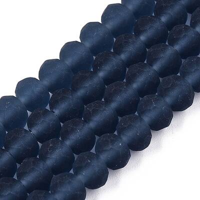 Transparent Glass Beads Strands