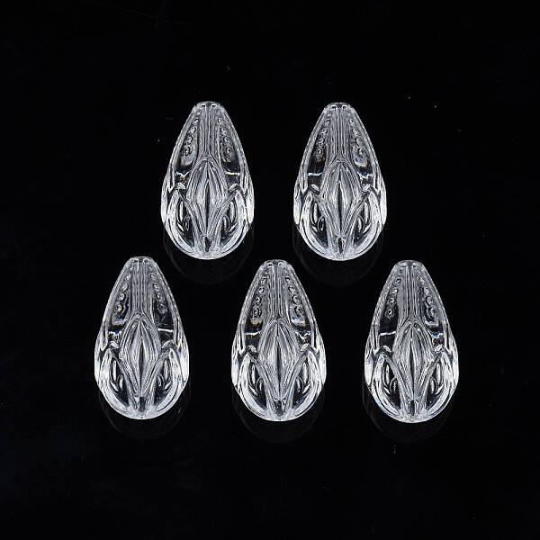 Transparent Acrylic Beads