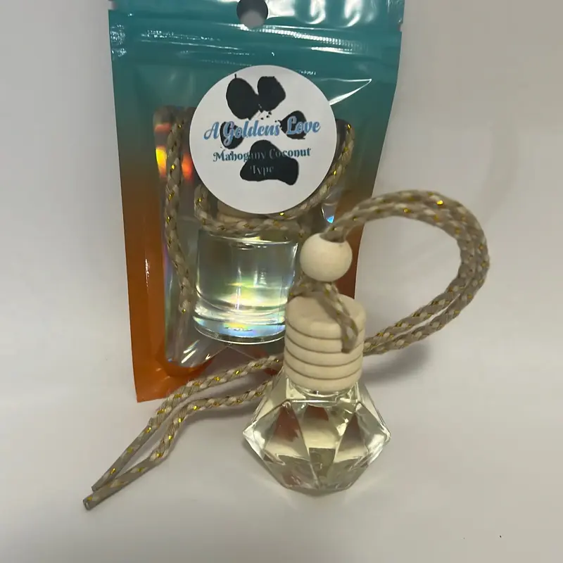 Mahogany Coconut Type Car Freshener - Automotive & Motorcycle