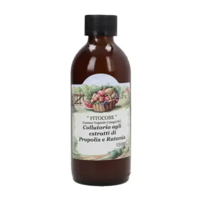Fitocose Propolis and Ratania Mouthwash 150 ml