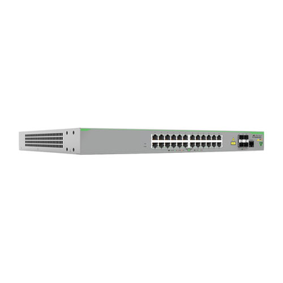 AT-FS980M/28PS-40 Allied Telesis FS980M 24x PoE+ 4x SFP uplink Switch