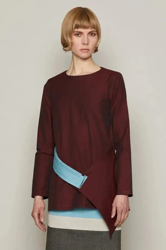 Laika Top (Burgundy) | size: M