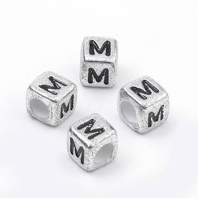 Plated Acrylic Beads
