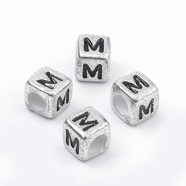 Plated Acrylic Beads