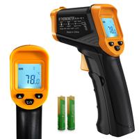 Digital Infrared Thermometer, Handheld Non-Contact Heat Laser Thermometer, Temperature Measuring Instrument for Cooking, BBQ,...