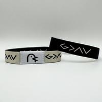 Yappy Bible Verse Bracelet - Tap for Daily Bible Verse, Waterproof & Durable, Scannable NFC Faith Bracelet