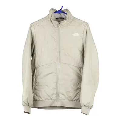 The North Face Jacket - Medium Cream Polyester
