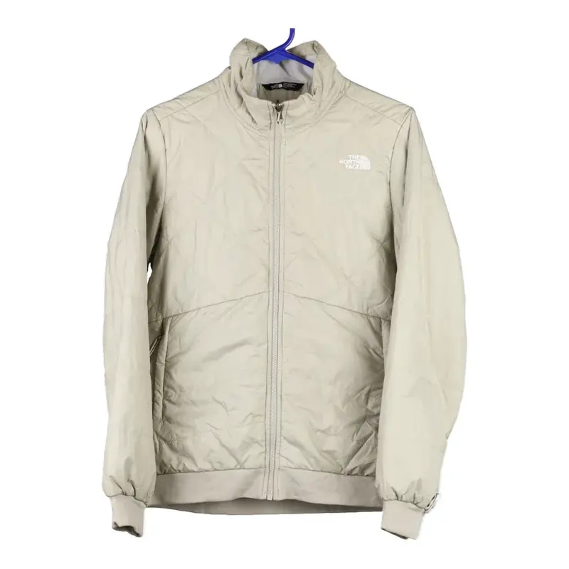 The North Face Jacket - Medium Cream Polyester